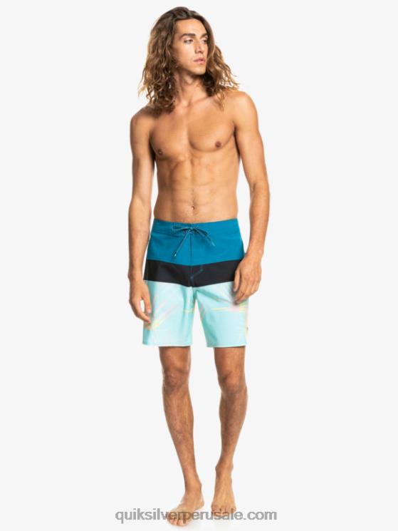 Quiksilver N8LNT1457 hombres puerto marítimo shorts de playa surfsilk panel 20