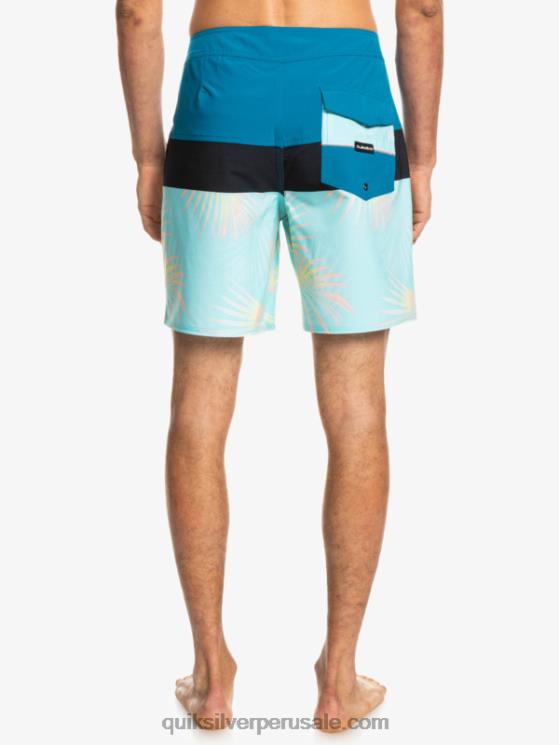 Quiksilver N8LNT1457 hombres puerto marítimo shorts de playa surfsilk panel 20