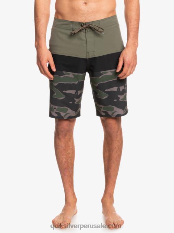 Quiksilver N8LNT1460 hombres roca caída shorts de playa surfsilk panel 20