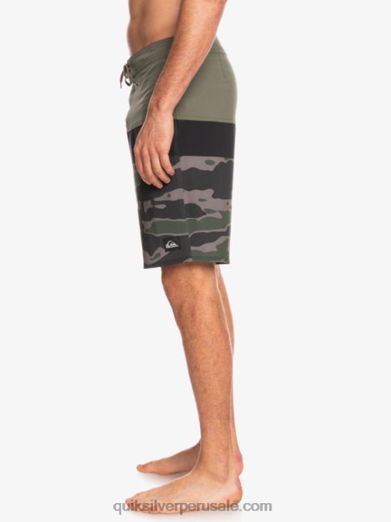 Quiksilver N8LNT1460 hombres roca caída shorts de playa surfsilk panel 20