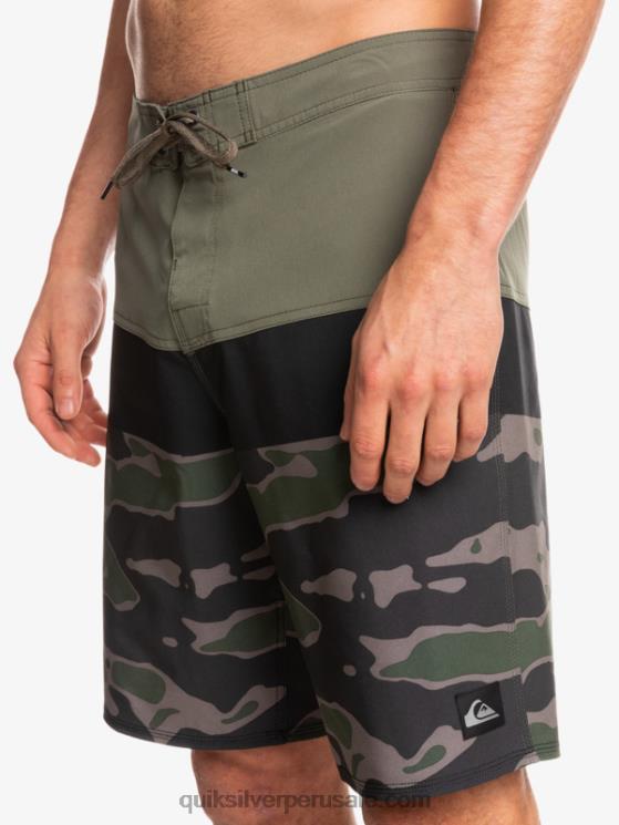 Quiksilver N8LNT1460 hombres roca caída shorts de playa surfsilk panel 20