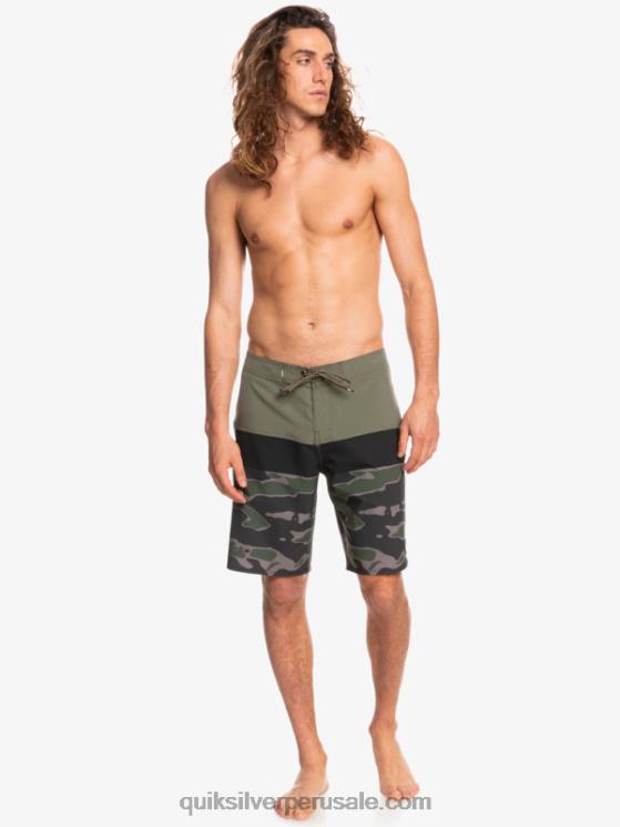 Quiksilver N8LNT1460 hombres roca caída shorts de playa surfsilk panel 20
