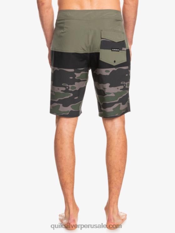 Quiksilver N8LNT1460 hombres roca caída shorts de playa surfsilk panel 20