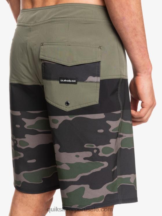 Quiksilver N8LNT1460 hombres roca caída shorts de playa surfsilk panel 20