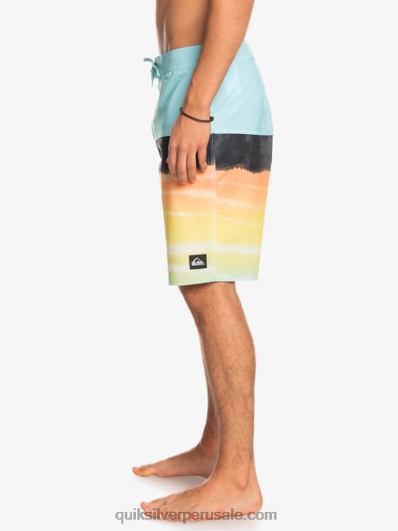 Quiksilver N8LNT1463 hombres Angel Azul shorts de playa surfsilk panel 20