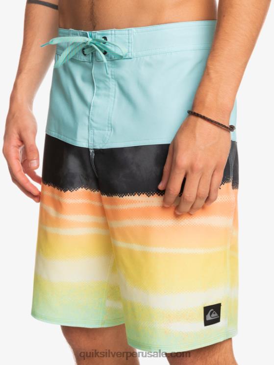 Quiksilver N8LNT1463 hombres Angel Azul shorts de playa surfsilk panel 20