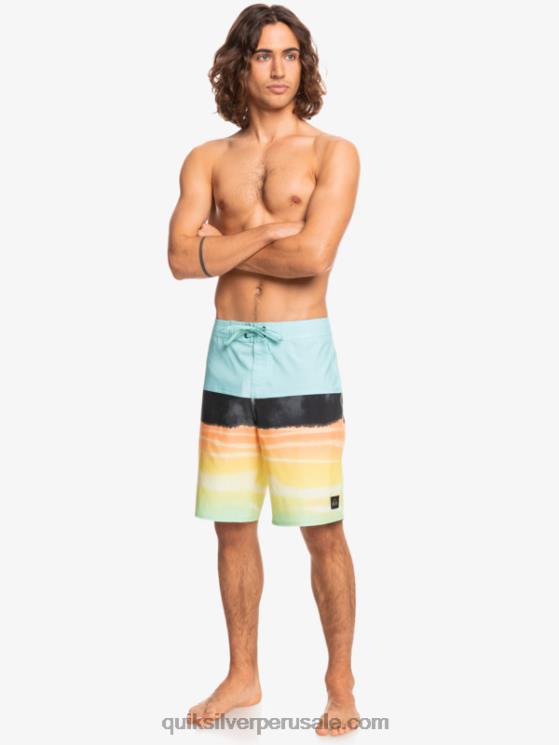 Quiksilver N8LNT1463 hombres Angel Azul shorts de playa surfsilk panel 20
