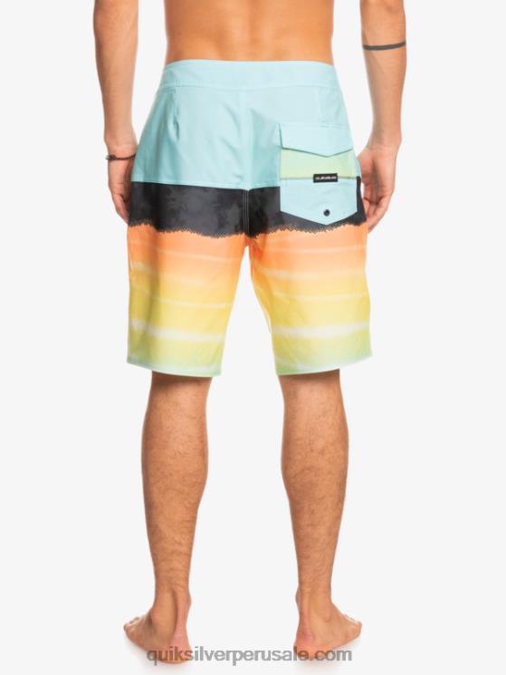 Quiksilver N8LNT1463 hombres Angel Azul shorts de playa surfsilk panel 20