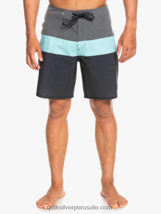 Quiksilver N8LNT1464 hombres negro shorts de playa surfsilk panel 20