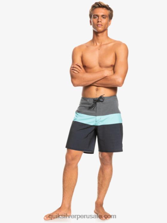 Quiksilver N8LNT1464 hombres negro shorts de playa surfsilk panel 20