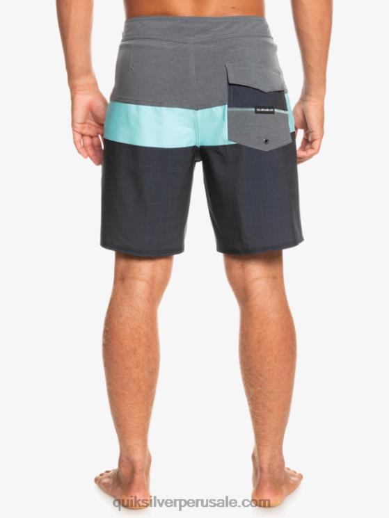 Quiksilver N8LNT1464 hombres negro shorts de playa surfsilk panel 20