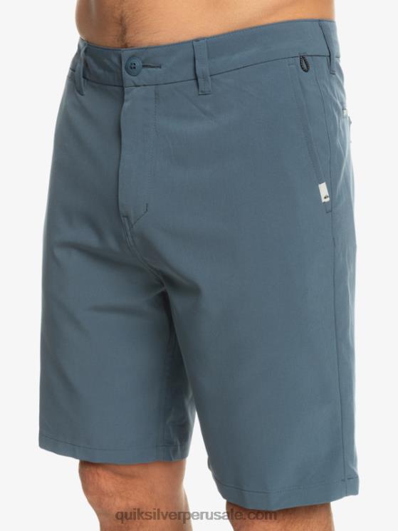 Quiksilver N8LNT148 hombres mar de bering pantalones cortos híbridos Ocean Union Amphibian 20