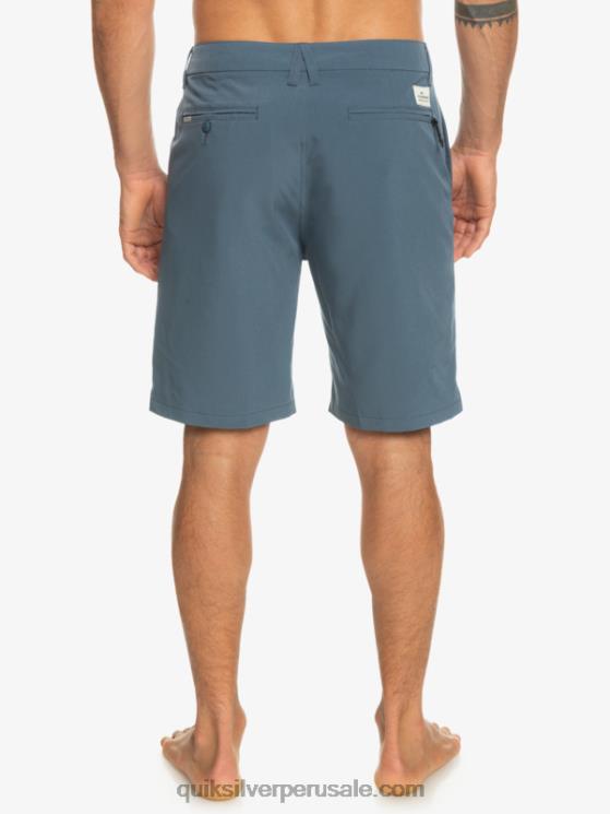 Quiksilver N8LNT148 hombres mar de bering pantalones cortos híbridos Ocean Union Amphibian 20