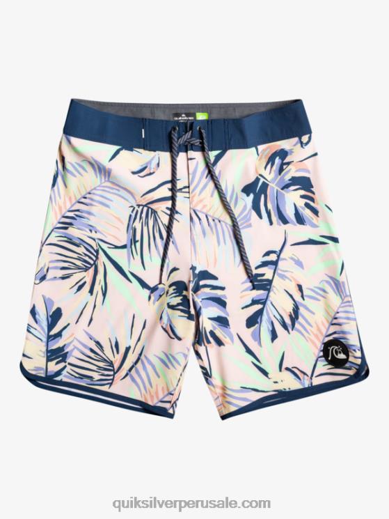 Quiksilver N8LNT1495 hombres látigo de durazno shorts de playa surfsilk festoneado 19