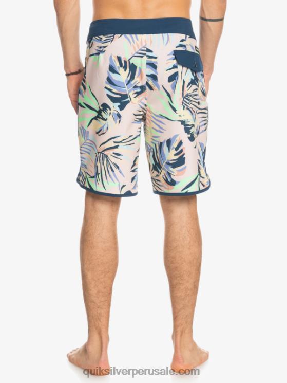 Quiksilver N8LNT1495 hombres látigo de durazno shorts de playa surfsilk festoneado 19