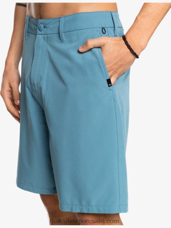Quiksilver N8LNT151 hombres provenzal pantalones cortos híbridos Ocean Union Amphibian 20