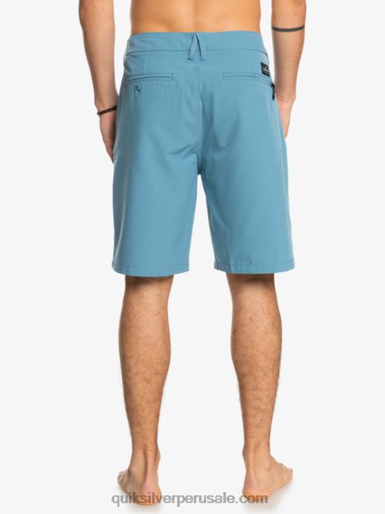 Quiksilver N8LNT151 hombres provenzal pantalones cortos híbridos Ocean Union Amphibian 20