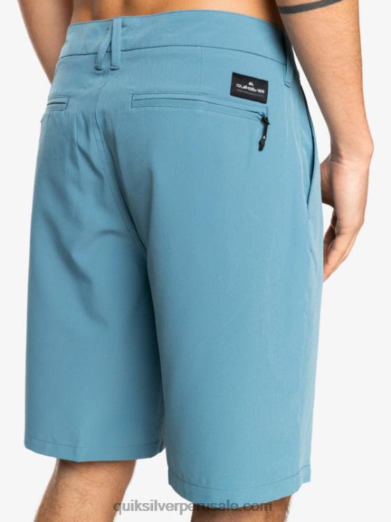 Quiksilver N8LNT151 hombres provenzal pantalones cortos híbridos Ocean Union Amphibian 20