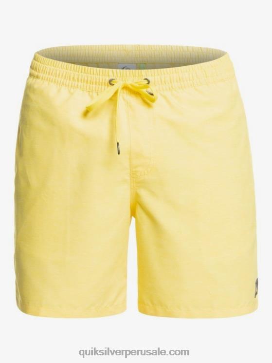 Quiksilver N8LNT1526 hombres limón rallado todos los días 17 voleas