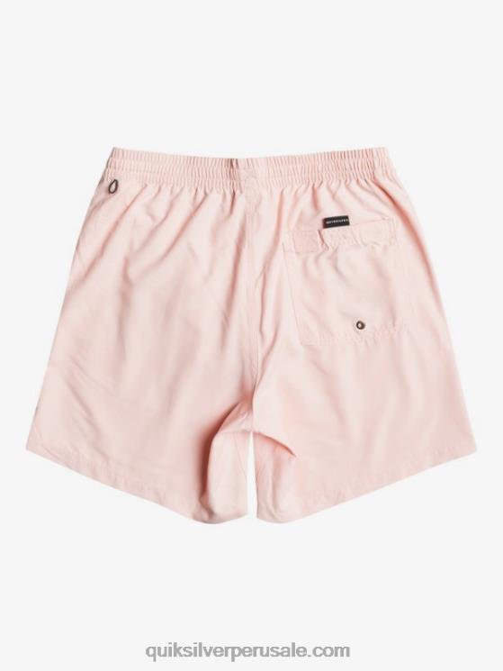 Quiksilver N8LNT1527 hombres Rosa suave todos los días 17 voleas