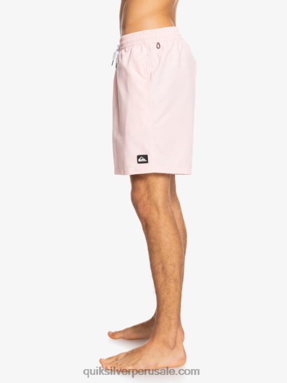 Quiksilver N8LNT1527 hombres Rosa suave todos los días 17 voleas