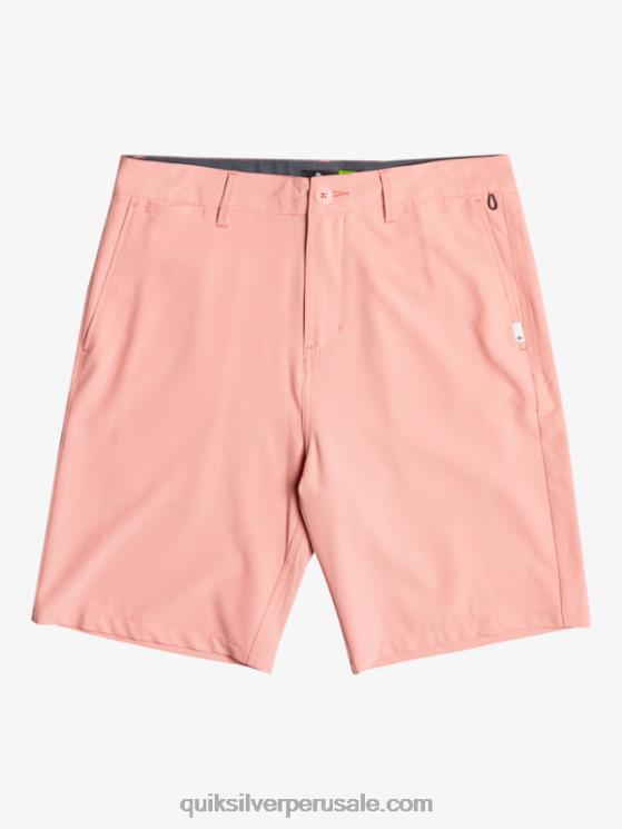 Quiksilver N8LNT152 hombres rosetón pantalones cortos híbridos Ocean Union Amphibian 20