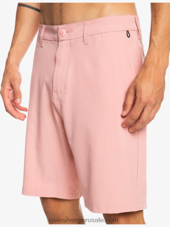 Quiksilver N8LNT152 hombres rosetón pantalones cortos híbridos Ocean Union Amphibian 20