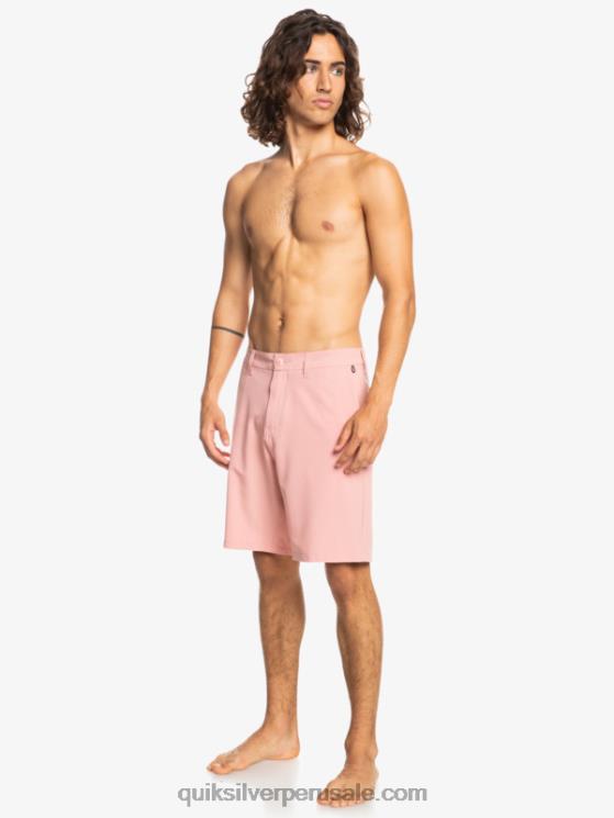Quiksilver N8LNT152 hombres rosetón pantalones cortos híbridos Ocean Union Amphibian 20