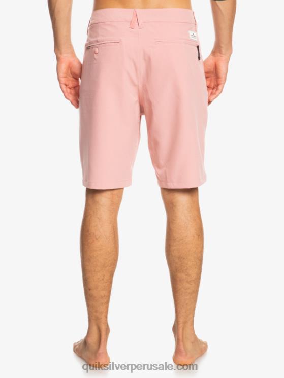 Quiksilver N8LNT152 hombres rosetón pantalones cortos híbridos Ocean Union Amphibian 20
