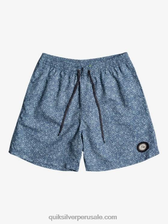 Quiksilver N8LNT1530 hombres luz azul mini viaje 17 voleas