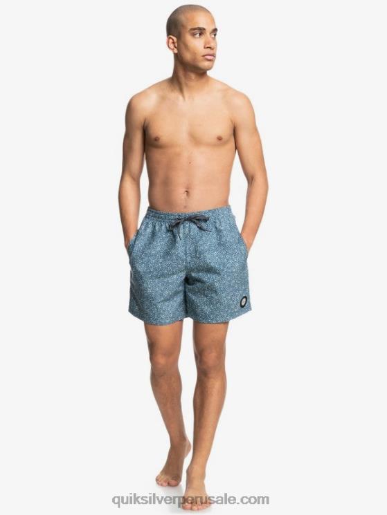 Quiksilver N8LNT1530 hombres luz azul mini viaje 17 voleas