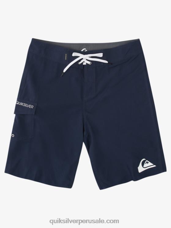Quiksilver N8LNT1532 hombres chaqueta azul marino shorts de baño todos los días 21
