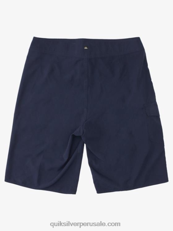 Quiksilver N8LNT1535 hombres chaqueta azul marino shorts de baño todos los días 21