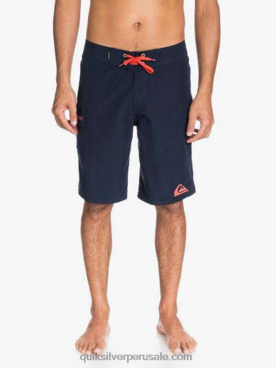 Quiksilver N8LNT1535 hombres chaqueta azul marino shorts de baño todos los días 21