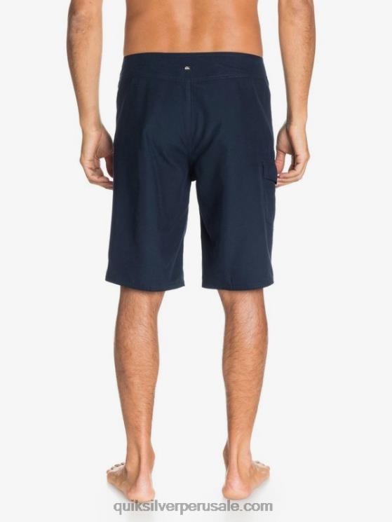 Quiksilver N8LNT1535 hombres chaqueta azul marino shorts de baño todos los días 21