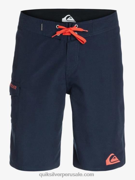 Quiksilver N8LNT1535 hombres chaqueta azul marino shorts de baño todos los días 21