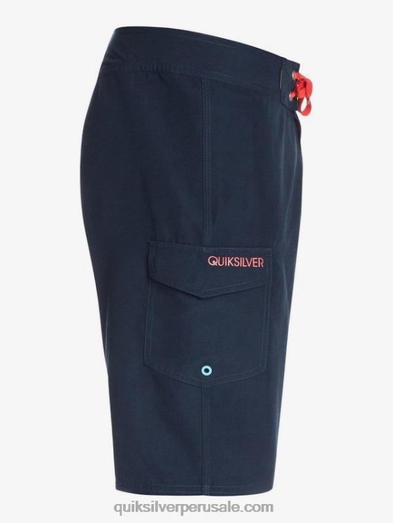 Quiksilver N8LNT1535 hombres chaqueta azul marino shorts de baño todos los días 21
