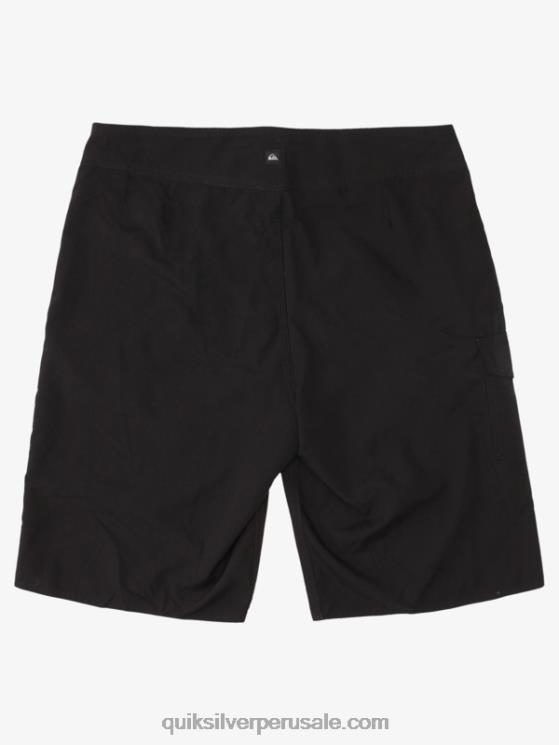 Quiksilver N8LNT1536 hombres negro shorts de baño todos los días 21