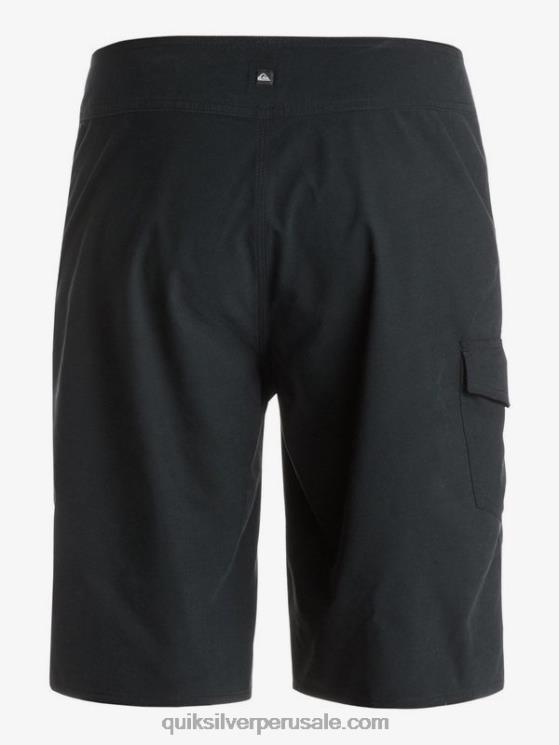 Quiksilver N8LNT1536 hombres negro shorts de baño todos los días 21
