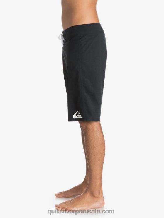 Quiksilver N8LNT1536 hombres negro shorts de baño todos los días 21