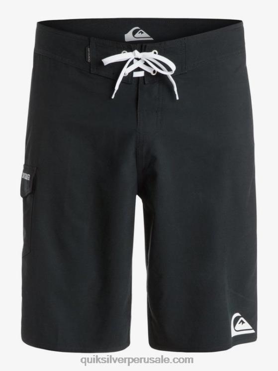 Quiksilver N8LNT1536 hombres negro shorts de baño todos los días 21