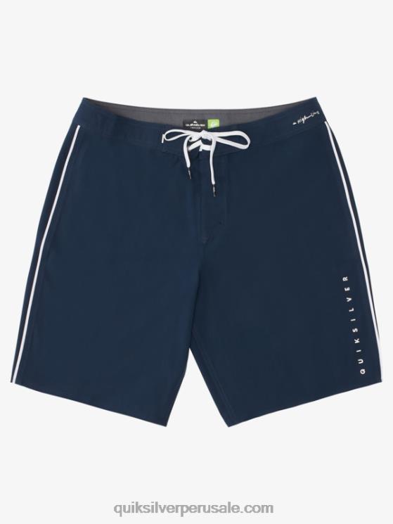 Quiksilver N8LNT1563 hombres chaqueta azul marino shorts de baño highline masivo 20