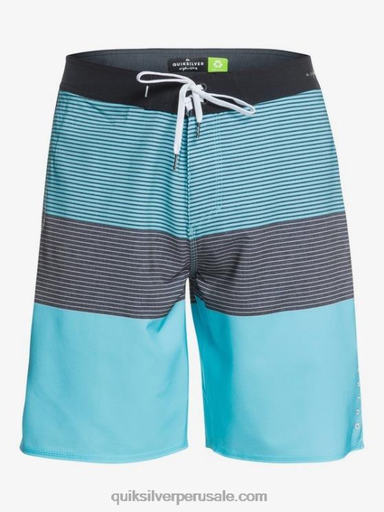 Quiksilver N8LNT1564 hombres Pacifico Azul shorts de baño highline masivo 20