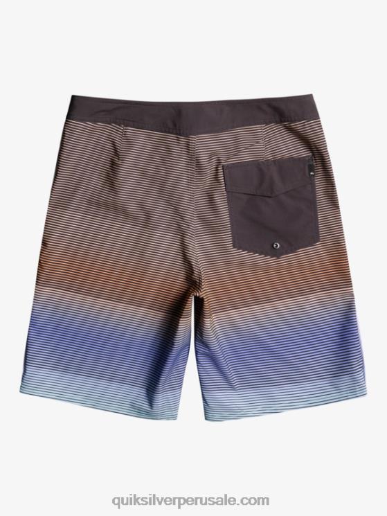 Quiksilver N8LNT1595 hombres pista surfsilk masivo 20 shorts de baño