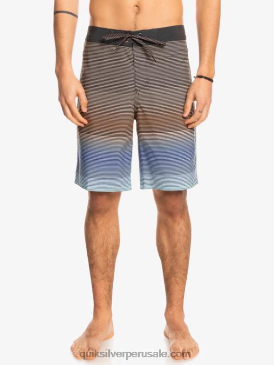 Quiksilver N8LNT1595 hombres pista surfsilk masivo 20 shorts de baño