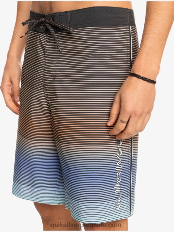 Quiksilver N8LNT1595 hombres pista surfsilk masivo 20 shorts de baño