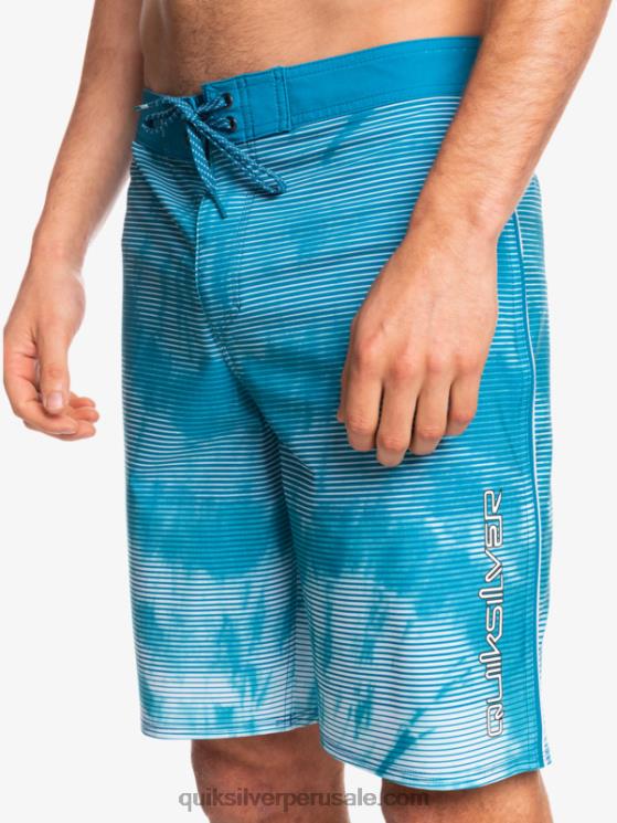 Quiksilver N8LNT1599 hombres puerto marítimo surfsilk masivo 20 shorts de baño