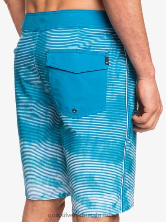 Quiksilver N8LNT1599 hombres puerto marítimo surfsilk masivo 20 shorts de baño