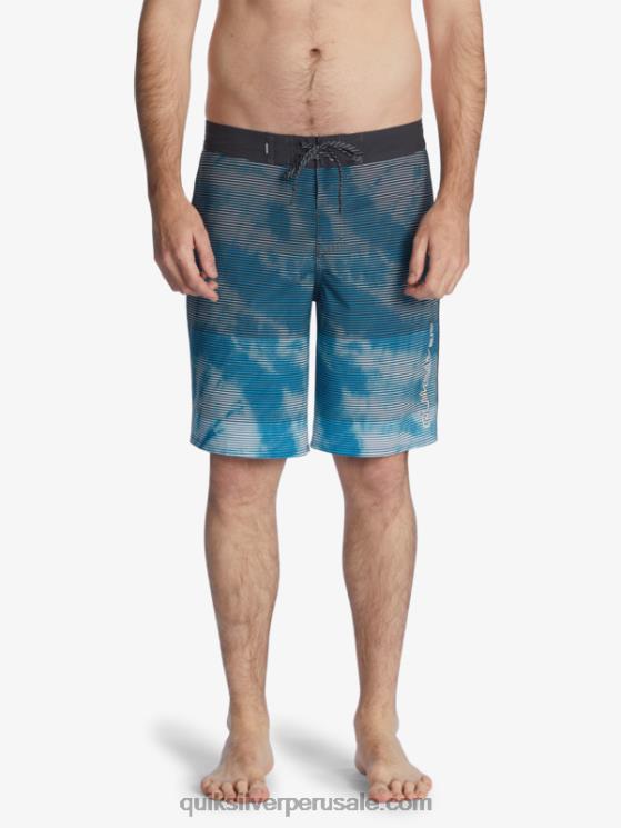 Quiksilver N8LNT1602 hombres pista surfsilk masivo 20 shorts de baño