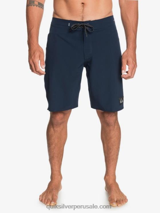 Quiksilver N8LNT1613 hombres chaqueta azul marino shorts de playa highline kaimana 20